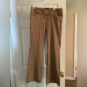 The Limited Drew Fit size 4 tan dress pants